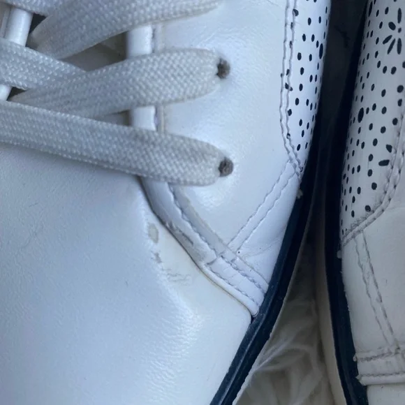 Women's Preppy Menswear Inspired Lace Up Tennis Shoe Sneaker Casual Loafer 7.5 - Picture 7 of 7